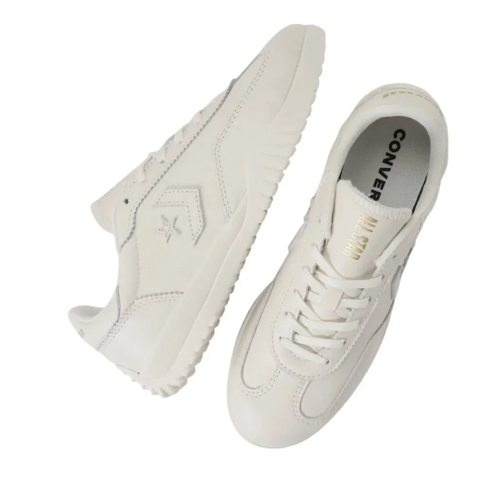 New Women’s Converse Run Star Trainer Leather Sneakers Ox Egret White A12778C - Picture 8 of 8